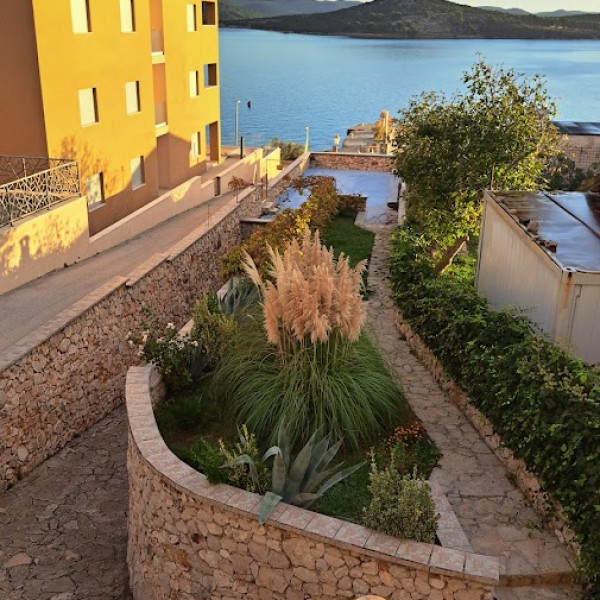 Obývací pokoj, Apartmani Štiz - Betina, Apartmány Štiz poblíž moře, Betina, Murter, Chorvatsko Betina