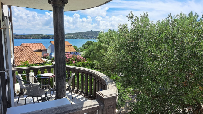 Apartman 11, Apartmány Štiz poblíž moře, Betina, Murter, Chorvatsko Betina